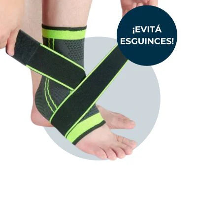 Tobillera ajustable FlexGuard® - Protección total para tus tobillos activos!